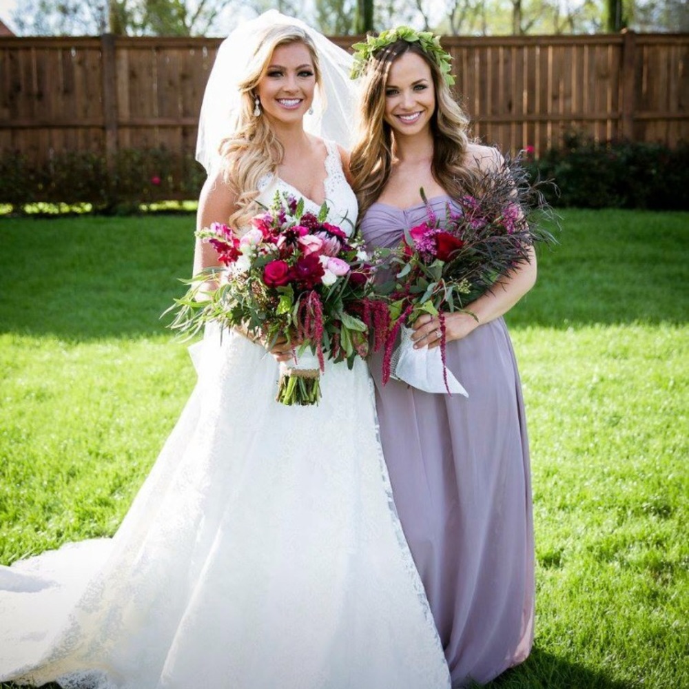 Bridesmaid dress - light purple/taupe from LuLu’s